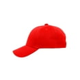 thumbnail image 3 of Top Headwear Blank Kids Youth Baseball Adjustable Hook and Loop Closure Hat - Red, 3 of 5
