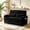 Black, variant on Vinform 54" Convertible Sleeper Sofa Bed, 3 in 1 Pull Out Loveseat with USB Port for Small Spaces, Terry Cloth, Dark Gray