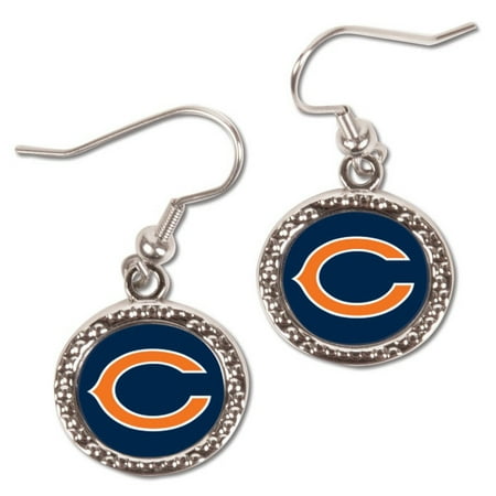- Chicago Bears WinCraft Women's Round Dangle Earrings - No Size