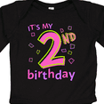 thumbnail image 4 of Inktastic It's my Second Birthday Boys or Girls Long Sleeve Baby Bodysuit, 4 of 5