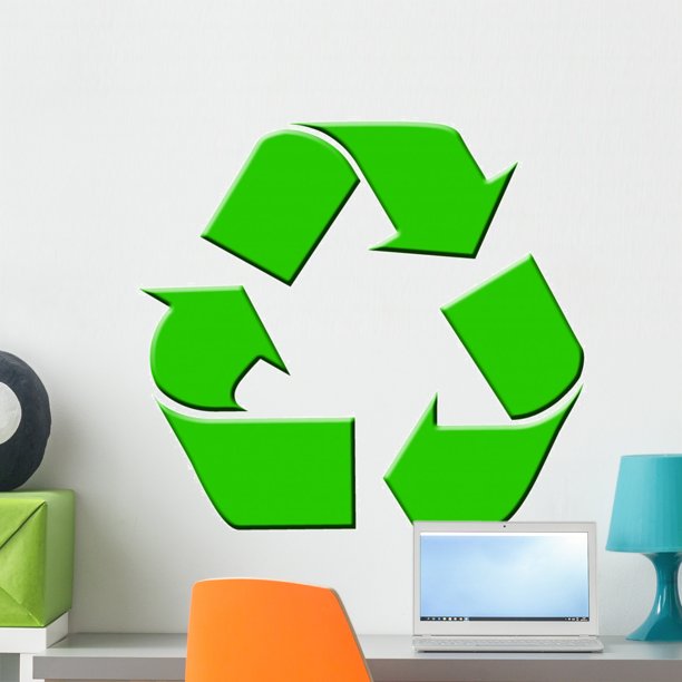 Environnement Recyclage Recycler Wall Decal Sticker by Wallmonkeys