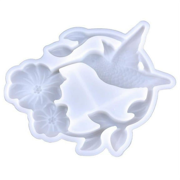 Valentine's Hummingbird Resin Mold DIY Silicone Craft Mold Wall Hanging Decor
