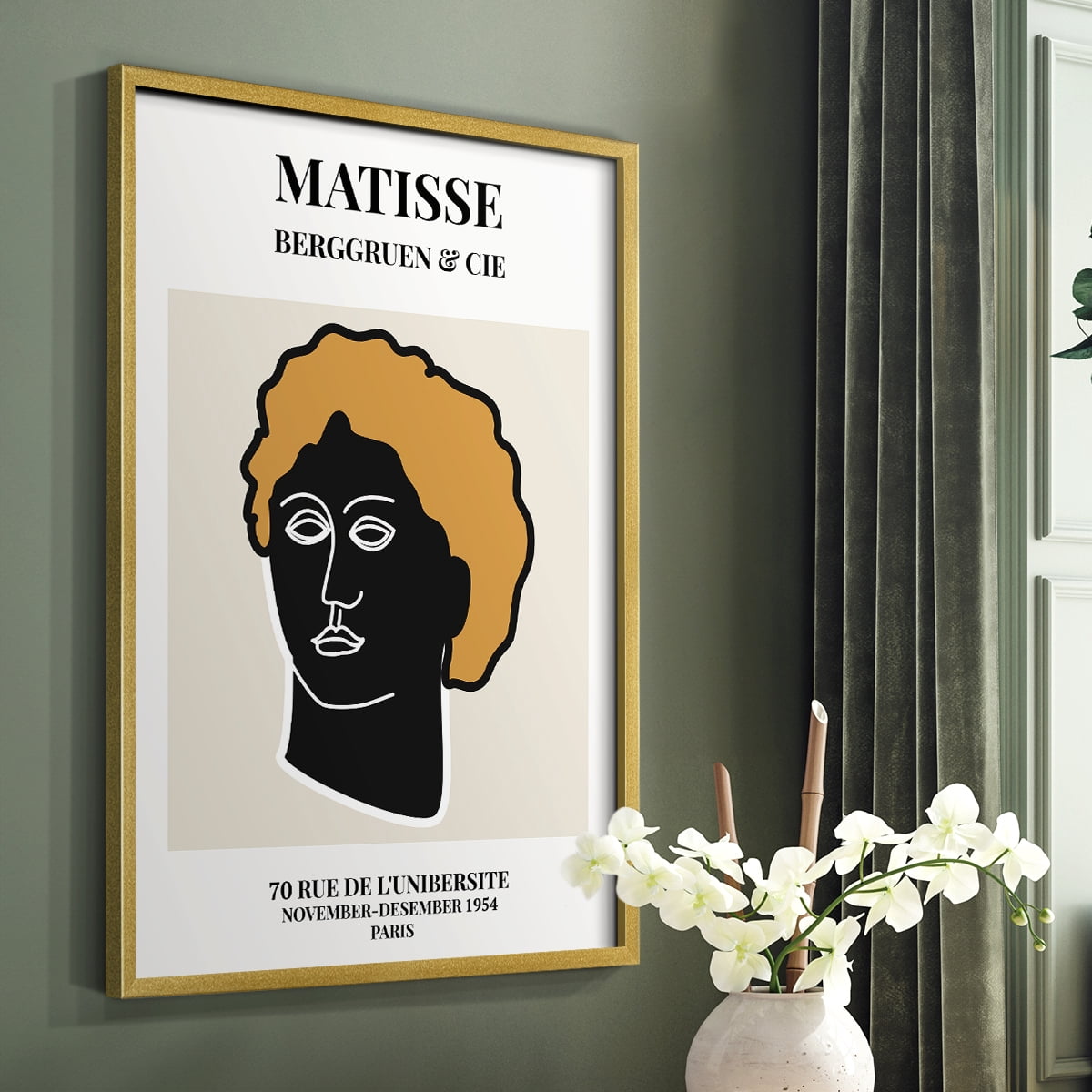 Matisse XLIV Framed Print - Solid Wood