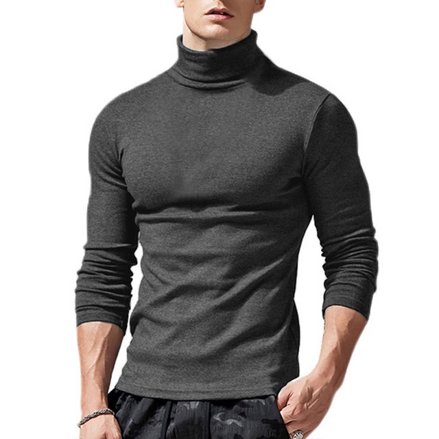Chandails de Golf à Manches Longues pour Hommes, Hauts de Sport Athlétiques Décontractés à Col à Revers