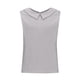 thumbnail image 4 of Tops para mujer,Blusa sin mangas de mezcla de lino para mujer, camisa informal de cuello redondo, blusa holgada y cómoda para usar en casa, sopatenor, 4 of 8