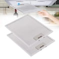 thumbnail image 1 of Lefu 2PCS Silver Cooker Hood Filters Metal Mesh Extractor Vent Filter 280x371x9MM, 1 of 8