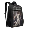 thumbnail image 2 of Supernatural Vampire Diaries Backpack Shoulders Daypack Student School Bag Satchel Bookbag Outdoor Casual Laptop Rucksack Knapsack 17 inch, 2 of 6