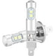 thumbnail image 3 of 2 bombillas LED H1 para faros delanteros, 1800 LM, 6000 K, 100 W, superbrillantes, luz blanca superbrillante para faros antiniebla y luces diurnas de coche., 3 of 5