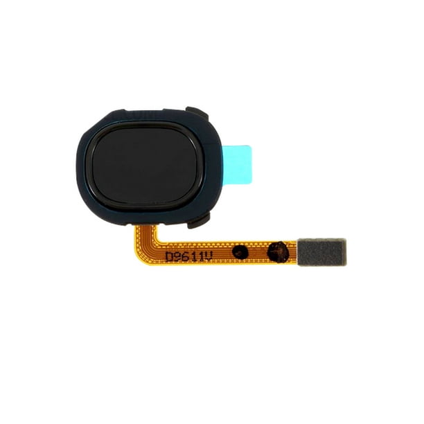 Scanner d'Empreintes Digitales de Remplacement Flex Compatible avec Samsung Galaxy A20 (SM-A205W) - Noir