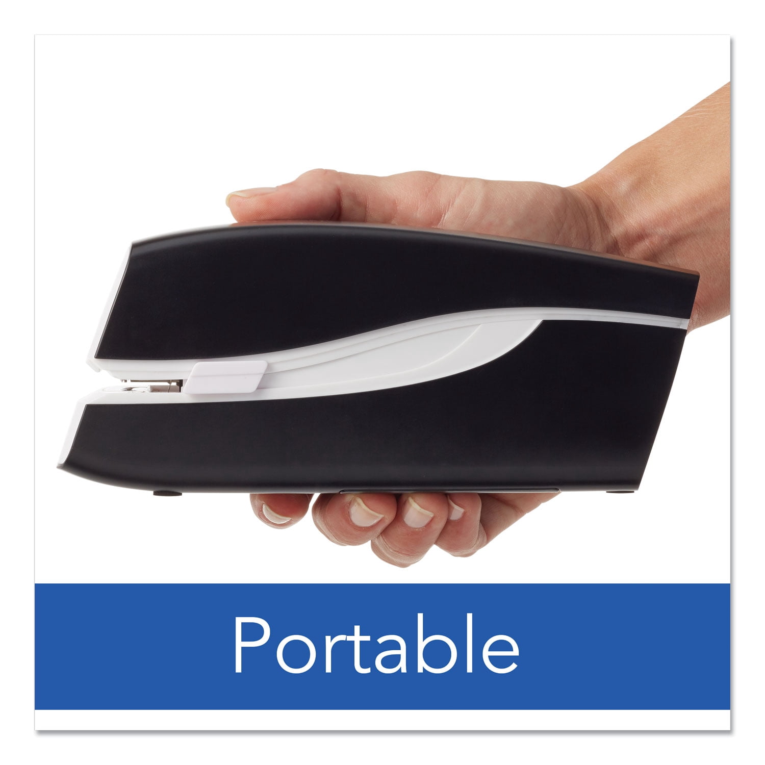Swingline® Portable Electric Stapler, 20-Sheet Capacity, Black