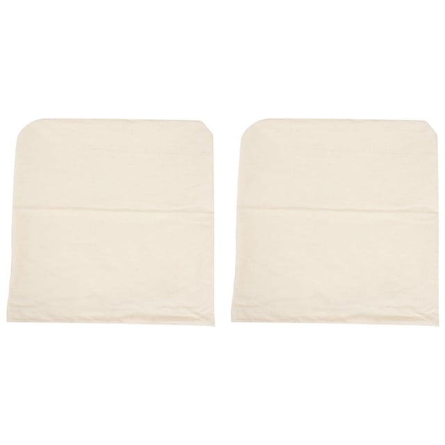 Biudunm - Paquete de 2 bolsas de filtros reutilizables orgánicos para el frío, filtros de 12 pulgadas para elaboración de vino, filtro de algodón de malla ecológico