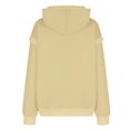 thumbnail image 4 of Kmdttou Women's Fashion Tops Hoodies for Fashion Loose Long Sleeve Pullover Hoodie Fleece Warm Solid Color Drawstring Pulover Tops Sweatshirts on Clearance!, 4 of 5