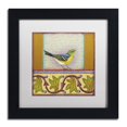 thumbnail image 2 of Trademark Fine Art 'Small Bird 241' Canvas Art by Rachel Paxton, White Matte, Black Frame, 2 of 4