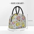 thumbnail image 2 of Salouo Cartoon Owls for Insulated Lunch Bag for Women/Men - Leakproof Cooler Tote Bag Organizer - Reusable Lunch Box for Office Picnic Hiking Beach-One Size, 2 of 6