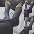 thumbnail image 7 of 1 Pairs Pack Mens Thin See-Through Silky Sheer Dress Socks Breathable Business, 7 of 7