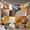Orange, variant on Abstract, Tapestry for Bedroom Wall Hanging Tapestry, Modern Geometric Vintage Circle European Ceiling Backdrop Tapestries Poster Blanket Wall Decor for Teens Room Living Room Dorm 59" x 79"