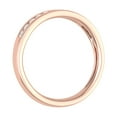 thumbnail image 2 of 1/4 Carat Channel Set Diamond Wedding Band Ring in 14K Rose Gold (Ring Size 4.25) (I1-I2 Clarity), 2 of 4