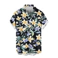 thumbnail image 5 of LIBRCLO Mens Hawaiian Shirts Tropical Graphic Lightweight Comfy Holiday Beach Vacation Summer Casual Clothes Classic, 5 of 6