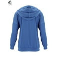 thumbnail image 6 of PULLIMORE Womens Casual Hoodies Long Sleeve Hooded Sweatshirts (L, Blue), 6 of 8