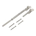 thumbnail image 5 of UPOUART 1 Set Flat Head Weatherproof Cable Railing System Kit Suitable for Wire Rope Hardware Accessory, 5 of 7