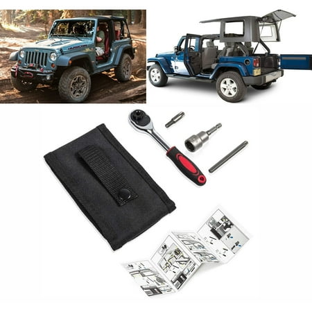 68361574AB Hard Top and Door Removal Torx Set Tool Kit For Jeep Wrangler JK JL