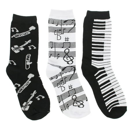 Socks women with music design only