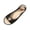 Black, variant on Women Summer Flat Sandals Open Toe Slip On Mules with Polka Dots Metal Leopard Head Casual Beach Daily Shoes