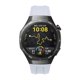 thumbnail image 5 of For Huawei Watch GT 5 Pro 46mm Silicone Watch Strap Adjustable Strap with Silver Buckle - Grey, 5 of 5