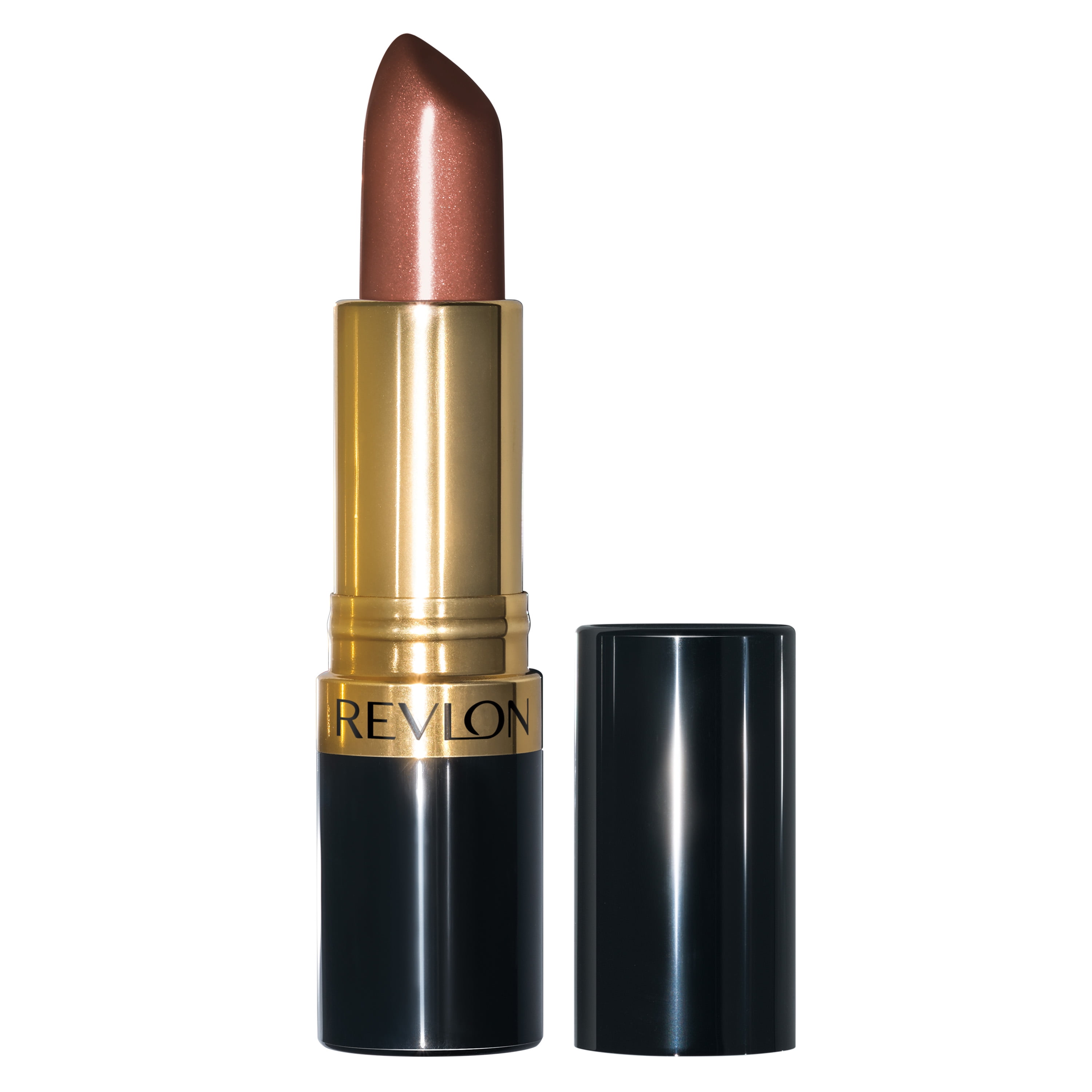 Revlon Super Lustrous Lipstick, Pearl Finish, High Impact Lipcolor with Moisturizing Creamy Formula, Infused with Vitamin E and Avocado Oil, 300 Coffee Bean, 0.15 oz