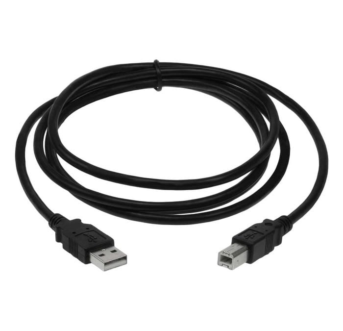 50 feet Black EpicDealz USB Cable for HP Envy 5550 E-all-in-one Printer