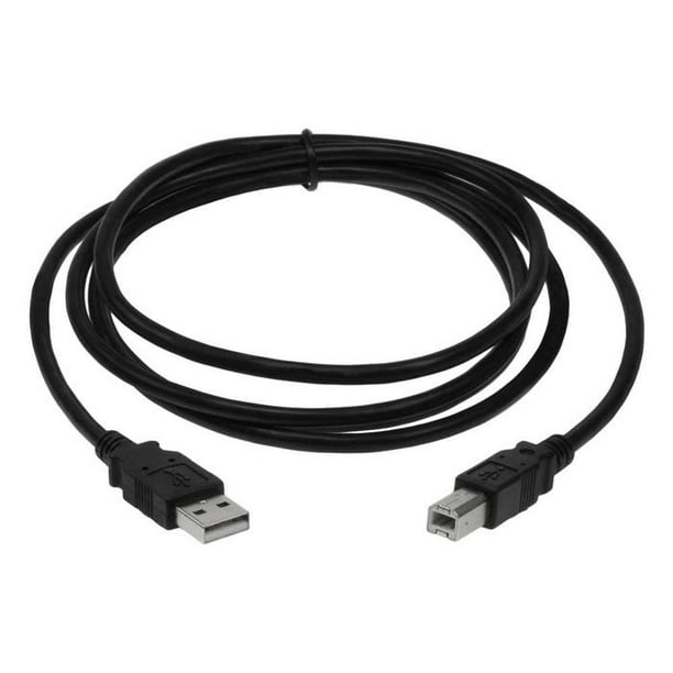 ReadyWired USB Cable Cord for DeskJet 3632 All-in-One - 10 Feet - Walmart.com