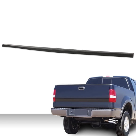 Truck Tailgate Cap Molding Trim Fit For 2004-2008 Ford F150 Styleside Models/2006-2008 Lincoln Mark LT Models Top Protector Cover Black