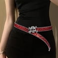 thumbnail image 5 of ZPAQI Grunge Waist Belt Chain Rhinestones Belly Chain for Casual Wear, 5 of 11