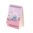 thumbnail image 1 of Mini calendario de escritorio, libro de plan multifuncional, cuaderno con patrón de dibujos animados lindo, grabación de fecha mensual 2023, calendario de dibujos animados, decoración de mesa, 1 of 5