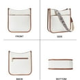 thumbnail image 6 of Crossbody Purses for Women Trendy Vegan Leather Purses Bucket Hobo Bags Handbags with Adjustable Guitar Strap, 6 of 7