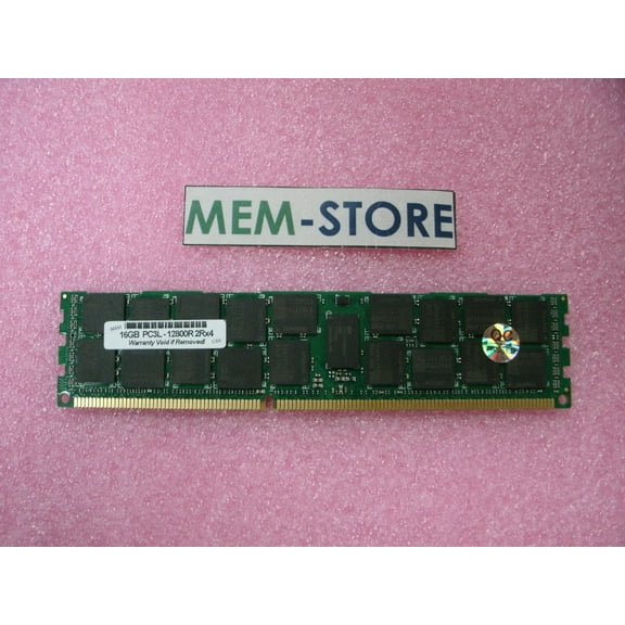 713985-B21 16GB (1x16GB) 2Rx4 PC3L-12800R DDR3-1600 RAM Memory HP Proliant DL380p G8 (3rd Party)