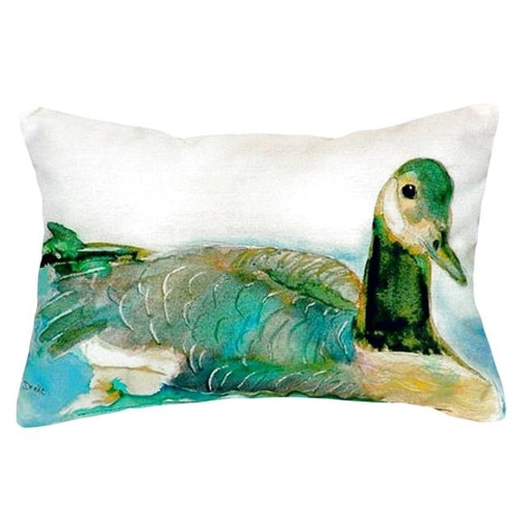 Betsy Drake KS241 11 x 14 in. Canada Goose Small No-Cord Pillow