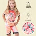 thumbnail image 6 of LazyOne Short-Sleeve Summer Pajama Sets for Girls and Boys, Unisex, Good Vibes, 6 of 7