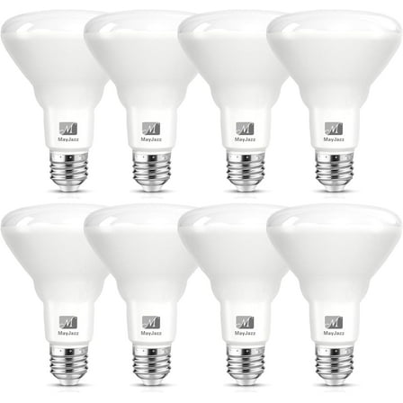 BR30 LED Light Bulb, 65 Watt Equivalent, Energy Efficient 11W, E26 Standard Base, Soft White 2700K, Dimmable,8Pack