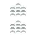 thumbnail image 4 of Youkk 10pcs/set Sturdy And Durable Plastic Filter Side Swob Clotch For Robot Vacuum Plastic Is Sturdy Easy To Clean cleaning cloth 2Set, 4 of 6