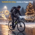 thumbnail image 5 of DAYBETTER Bike Lights Set, 120 Lumens Rechargeable Bicycle Lights Front and Rear, 4+6 Lighting Modes, IPX4 Waterproof, Easy to Install for Night Riding Commuting, 5 of 6