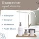 thumbnail image 2 of Countertop and Vanity Tray - 11.7" Silicone Bathroom Tray, Flexible Dish Soap Holder for Kitchen, Bathroom Counter Organizer, Shower Toilet Tank Trays Décor Accessories, Sink Makeup Mat Oil, 2 of 5