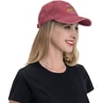 thumbnail image 4 of BIRDBATH Capybara Hat Chillin Like A Capybara Hat Women Dad Hat Fashionable Hat, 4 of 6