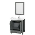 thumbnail image 6 of Wyndham Collection WCS141430SLGC2UNSM24 Sheffield 30" Free Standing Single Basin Vanity, 6 of 7