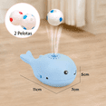 thumbnail image 1 of Pez Ballena Sopladora con Pelota Flotante, Juguete de Aire para Bebés 6+ Meses, Divertido y Educativo, Funciona con Pilas  Azul, 1 of 5