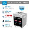 thumbnail image 3 of Baño ultrasónico digital de 900 W, 0,8 l, 2 l, 3 l, 6 l, 10 l, 15 l, 22 l, 30 l, temporizador de calentador, desgasificador, cesta de limpieza, limpiador ultrasónico, herramienta de limpieza, 3 of 5