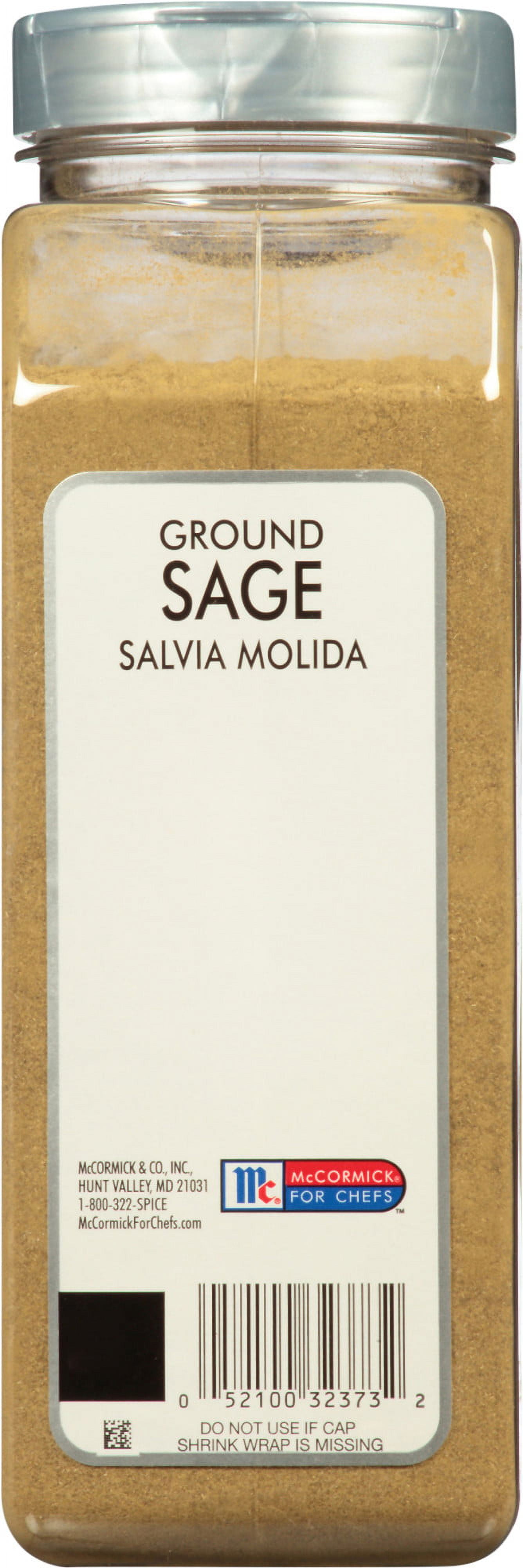 Sage, Ground, Size: 1 oz