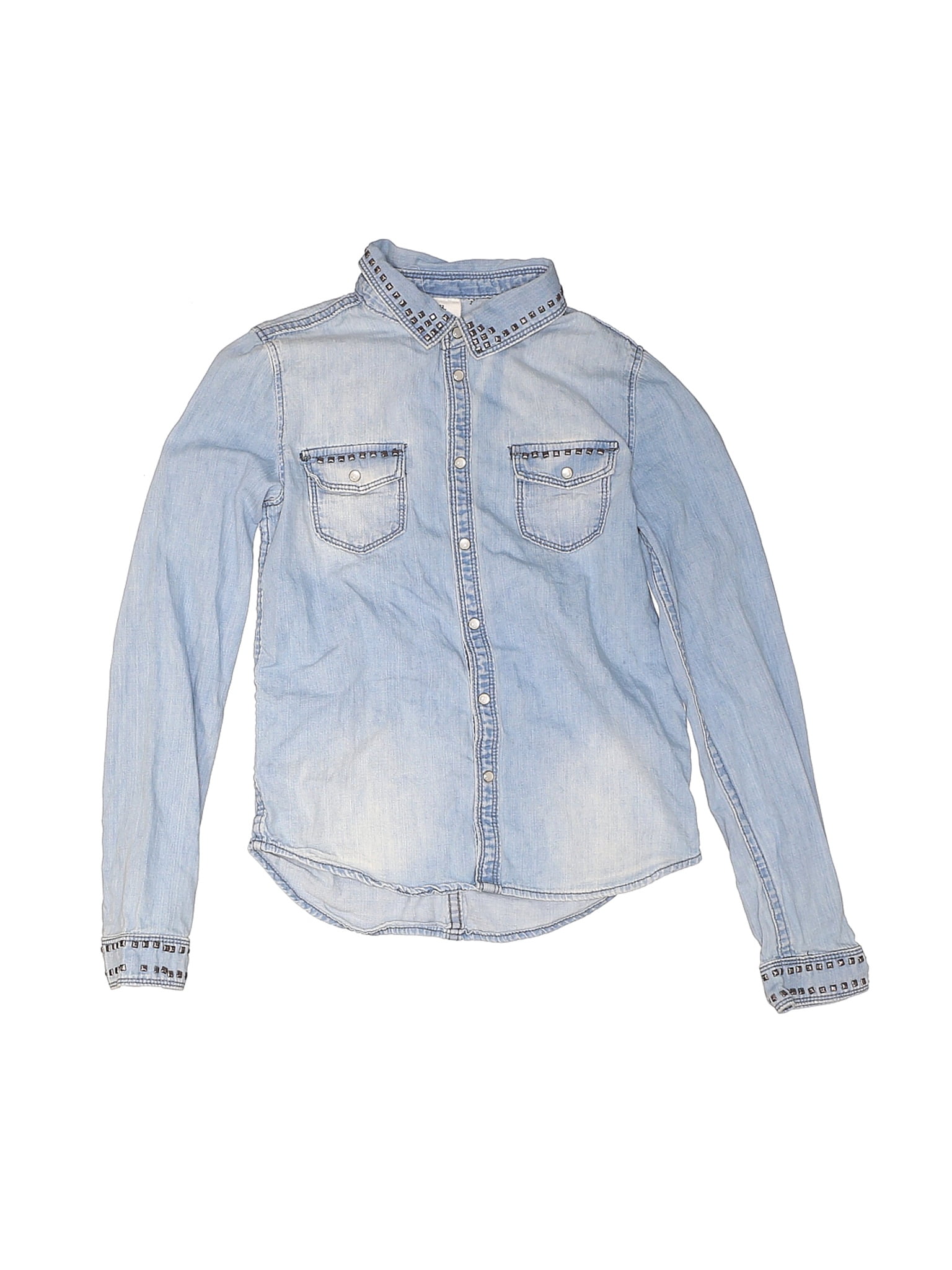 h&m girls denim jacket