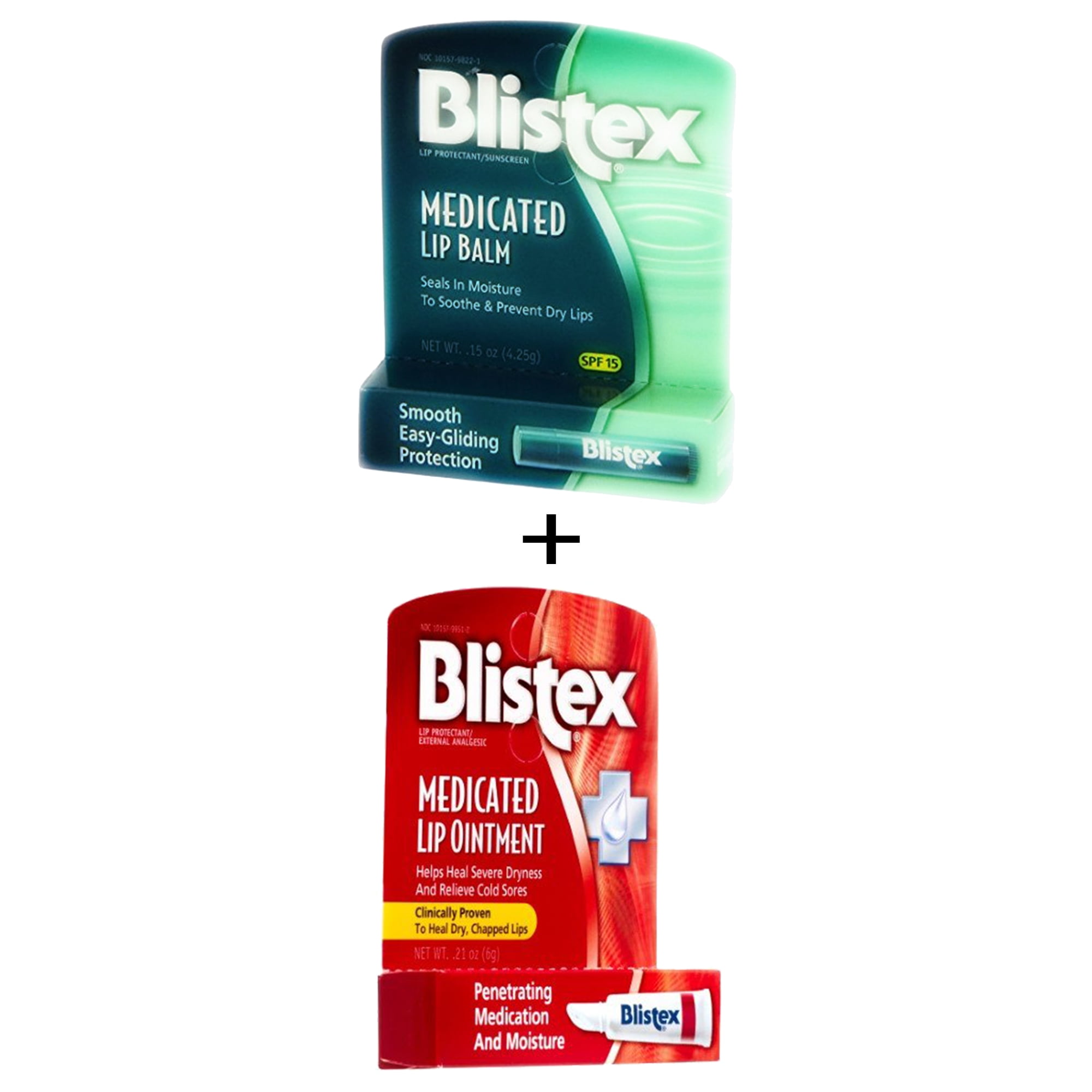 Blistex Lip Medicated Ointment & Blistex Medicated Lip Balm Walmart