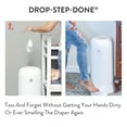 thumbnail image 3 of Prince Lionheart MY TWIST’R™ Diaper Disposal System | Outsmart Odors| Drop – Step - Done® | Easy to use | Designed to Last | High Capacity Bags | Personalize to Match Nursery, 3 of 10